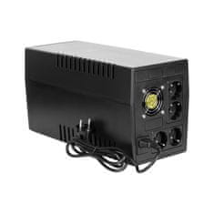 Rebel TOOLS 1200W UPS Unlopping Power 2000va 4 mikropojasne utičnice