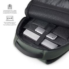 Miquelrius Srednji zeleni ruksak Bag-to-Work