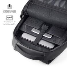 Miquelrius Srednji crni ruksak Bag-to-Work