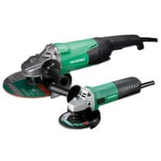 Hikoki Set kutnih brusilica KG23SA4