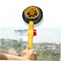 JOIRIDE® 2u1 vrteći auto-mop s produženom drškom i dozerom za sapun | CARMOPRI