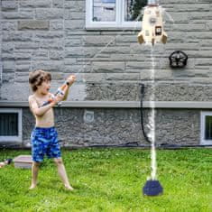 JOJOY® Raketni raspršivač za vrt, koji se diže i hladi, za djecu, jednostavna instalacija | FUNLUNCHER