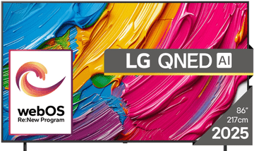 LG QNED80 AI TV, 218 cm, 4K (86QNED80A3A.AEU)