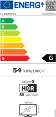 LG QNED86 evo AI TV, 4K, 109 cm (43QNED86A3C.AEU)
