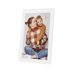 Krüger&Matz Digitalni okvir za fotografije osjetljiv na dodir FRAMEO Wi-Fi zvučnik 10,1″ bijeli + aplikacija