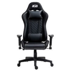 Aga Gaming stolica s RGB osvjetljenjem Crna