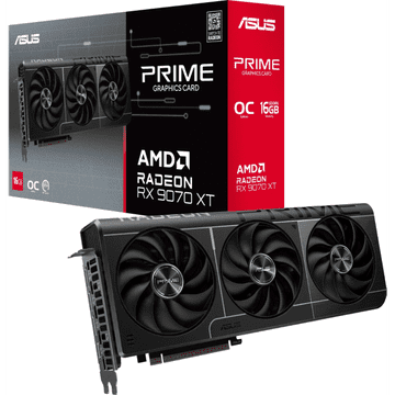 ASUS Grafička kartica Prime Radeon RX 9070 XT OC, 16GB GDDR6, PCI-E 5.0 PRIME-RX9070XT-O16G