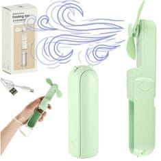 MG Folding Fan ventilator, zeleno