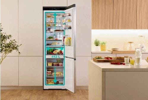 Gorenje NRB620C61X4WFE kombinirani hladilnik
