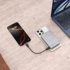 Tech-protect PB15 LifeMag MagSafe Power Bank 10000mAh, siva