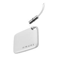 BASEUS Baseus T2 Bluetooth Uređaj Za Praćenje Izgubljenih Predmeta S Vrpcom, Bijele Boje
