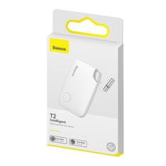 BASEUS Baseus T2 Bluetooth Uređaj Za Praćenje Izgubljenih Predmeta S Vrpcom, Bijele Boje