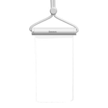 BASEUS Vodootporna futrola za telefon Baseus AquaGlide s cilindričnom kliznom bravom (bijela)