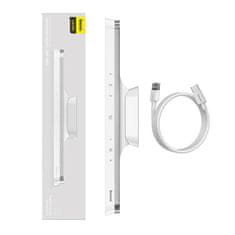 BASEUS Baseus Magnetic Stepless Pro lampa s dodirnim panelom, bijela, višefunkcionalna i prijenosna