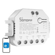 Sonoff Pametni WiFi prekidač Sonoff Dual R3 s mjerenjem potrošnje i daljinskim upravljanjem