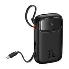 BASEUS Powerbank Baseus QPow 2 10000mAh 30W 2xUSB-C (crni) - Brzo punjenje i sigurnost uređaja
