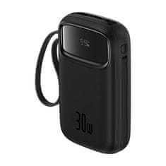 BASEUS Powerbank Baseus QPow 2 10000mAh 30W 2xUSB-C (crni) - Brzo punjenje i sigurnost uređaja