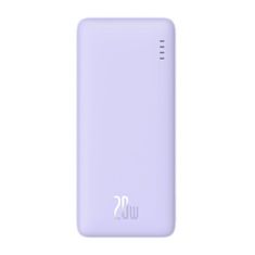 BASEUS Powerbank Baseus Airpow 10000mAh 20W - Fioletni, brzi punjač za pametne telefone