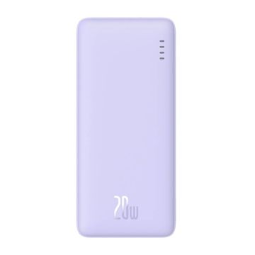BASEUS Powerbank Baseus Airpow 10000mAh 20W - Fioletni, brzi punjač za pametne telefone