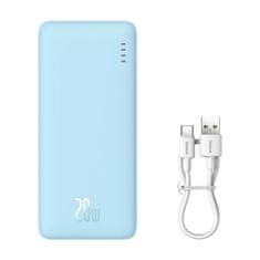 BASEUS Powerbank Baseus Airpow 10000 mAh 20W plavi - Brzo punjenje, kompaktan dizajn
