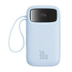 BASEUS Powerbank Baseus QPow2 20000mAh 30W, 2xUSB-C, plavi, brzina punjenja do 57% u 30 minuta