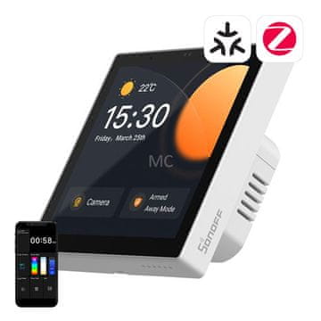 Sonoff Sonoff NSPanel Pro: Pametan zidni prekidač s WiFi, Bluetooth i ZigBee (bijeli)