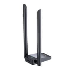 BASEUS Adapter WiFi Baseus FastJoy 1300Mbps s vanjskom antenom, crni