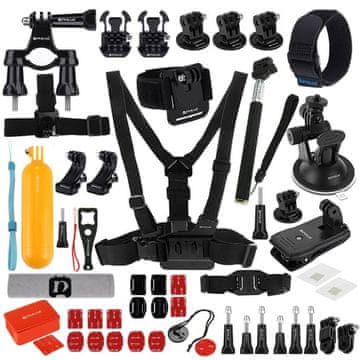 Puluz Set 53 dodataka Puluz za akcijske kamere (PKT16)