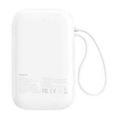 BASEUS Powerbank Baseus QPow 2 10000mAh 30W USB-C (bijeli) - Brzo punjenje i visoka kapacitet