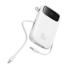 BASEUS Powerbank Baseus QPow 2 10000mAh 30W USB-C (bijeli) - Brzo punjenje i visoka kapacitet