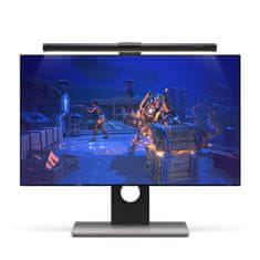 Blitzwolf RGB Lampa za Monitor Blitzwolf BW-CML2, Crna, 2700K-6500K, 15 Modova Svijetlosti