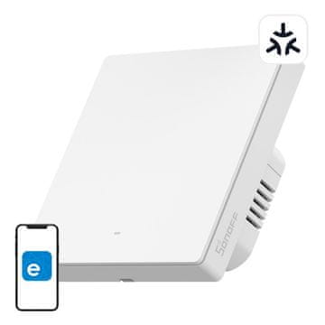 Sonoff Pametan WiFi prekidač SONOFF M5-1C-86W Matter (1-kanalni) za upravljanje rasvjetom