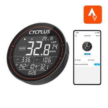 CYCPLUS GPS biciklističko računalo Cycplus M2