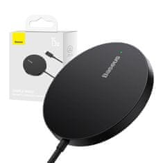 BASEUS Magnetna indukcijska punjač Baseus Simple Mini 3, 15W, crni, za iPhone 12/13/14