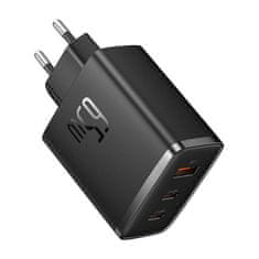 BASEUS Baseus OS-Cube Pro punjač 2xUSB-C + USB, 65W (crni) - brzo i sigurno punjenje
