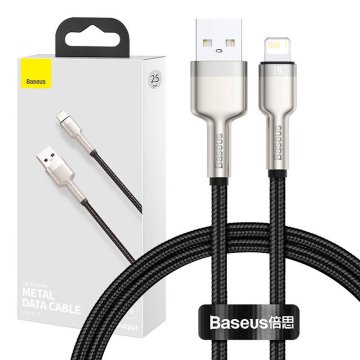 BASEUS Baseus Usb Kabel Za Lightning Cafule 2.4A Za Iphone X 11 12 13 14 0,25M