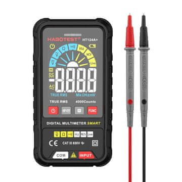 Habotest Digitalni višenamjenski multimetar Habotest HT124A+ s funkcijom bežičnog testiranja