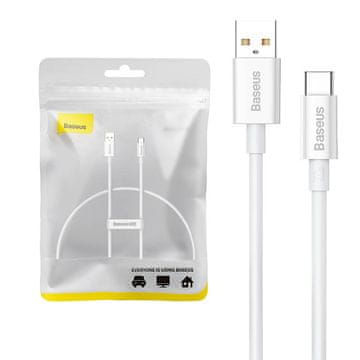 BASEUS Baseus Usb Na Usb-C Kabel 100W Za Mobitele 0,25M Za Brzo Punjenje