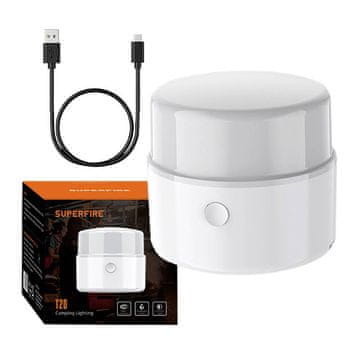 Superfire Kamp svjetiljka Superfire T20, 180lm, USB