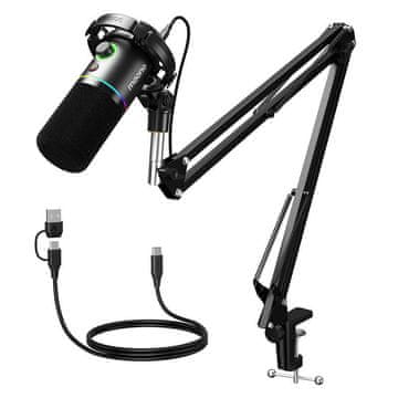 Maono Dinamički mikrofon Maono PD200XS (crni)