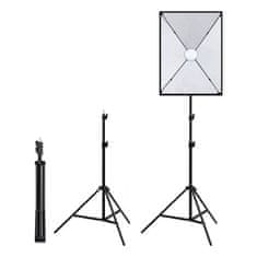 Puluz Studio set Puluz LED softbox 50x70cm, stativ, 1x LED žarulja
