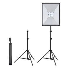 Puluz Puluz Led Softbox Set 50X70Cm Za Fotografiju Sa Stativom I 4 Led Žarulje