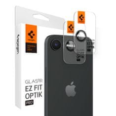 Spigen EZ Fit Optik Pro zaštitno staklo za kameru, za iPhone 16e, crno, 2/1 (AGL09279)