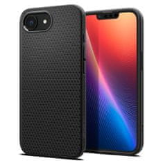 Spigen Liquid Air futrola za iPhone 16e, mat crna (ACS09161)