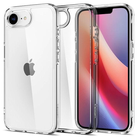 Spigen Ultra hibridna maskica za iPhone 16e, prozirna (ACS09160)