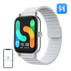 HAYLOU Pametni sat Haylou RS4 Plus - Srebrni, AMOLED, 105 sportskih modova, vodootporan IP68