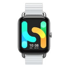 HAYLOU Pametni sat Haylou RS4 Plus - Srebrni, AMOLED, 105 sportskih modova, vodootporan IP68