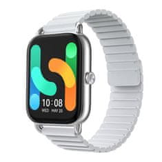 HAYLOU Pametni sat Haylou RS4 Plus - Srebrni, AMOLED, 105 sportskih modova, vodootporan IP68