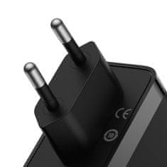 BASEUS USB-C i USB punjač Baseus GaN5 Pro 140W, crni, 3 uređaja istovremeno