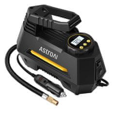 AstroAI Prijenosni kompresor 12V AstroAI CZK-3631, 100PSI, brza pumpa za gume
